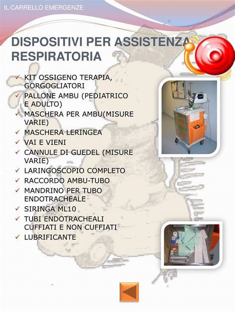 check-list manutenzione carrello emergenze