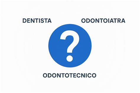grafico differenze tra dentist e odontotecnico