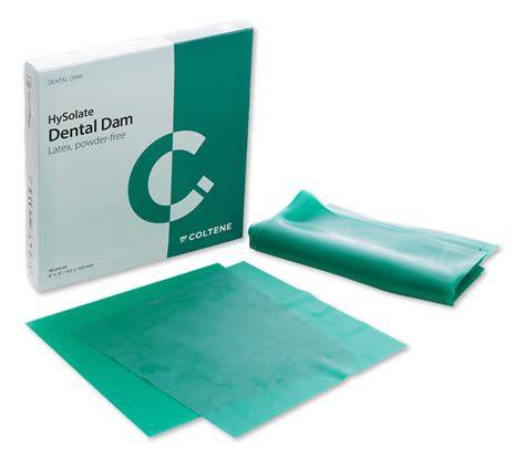guida visiva sull'uso del dental dam