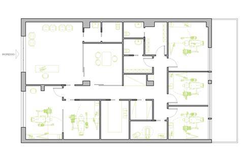 schemi di layout modulari per studi dentistici
