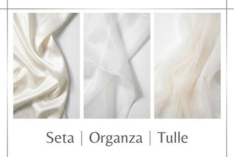 grafico confronto tra tessuti raso e tulle