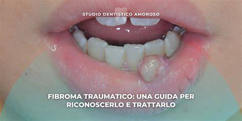 fibroma traumatico cavo orale infografica
