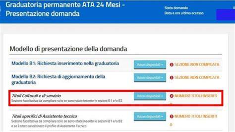 modulistica domanda ATA e requisiti