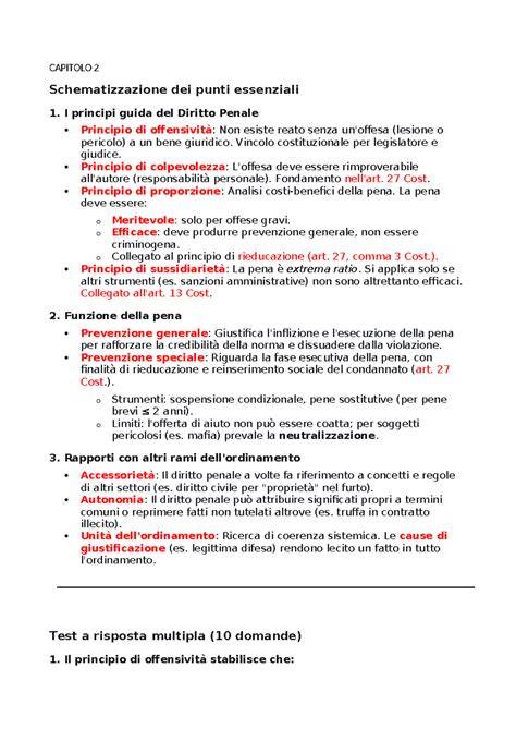 schematizzazione principi penalisti