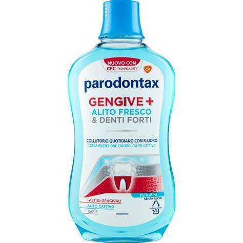 collutorio parodontax e gengive sane