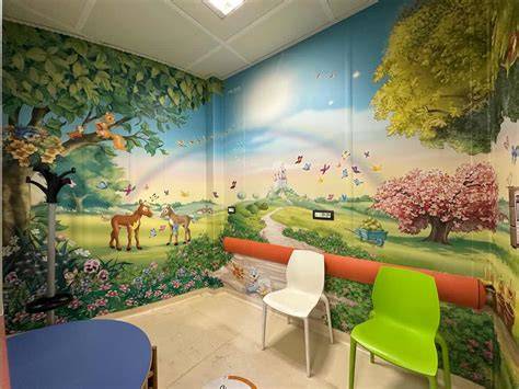 Ambiente odontoiatrico pediatrico accogliente