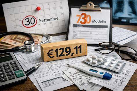 franchigia 129,11 euro detrazione 19%